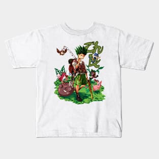 Gon HunterXHunter Anime Tee Kids T-Shirt